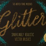 Glitter Brushes for Adobe Illustrator Image
