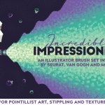 Incredible Impressionism | Illustrator Brushes Incredible Impressionism | Illustrator Brushes Image