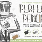 Perfect Pencils - Adobe Illustrator Pencil Brushes Image
