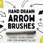 Free Hand Drawn Arrow Brushes - Illustrator & Affinity Free Hand Drawn Arrow Brushes - Illustrator & Affinity Image