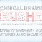 Technical Drawing Brushes - Affinity Designer Technical Drawing Brushes - Affinity Designer Image